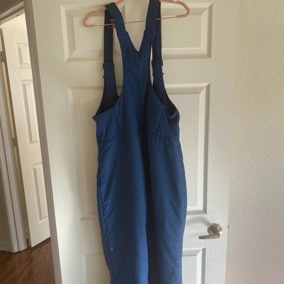 Vintage Navy Blue Snowsuit Snow Pants Jumpsuit - Picture 11 of 11